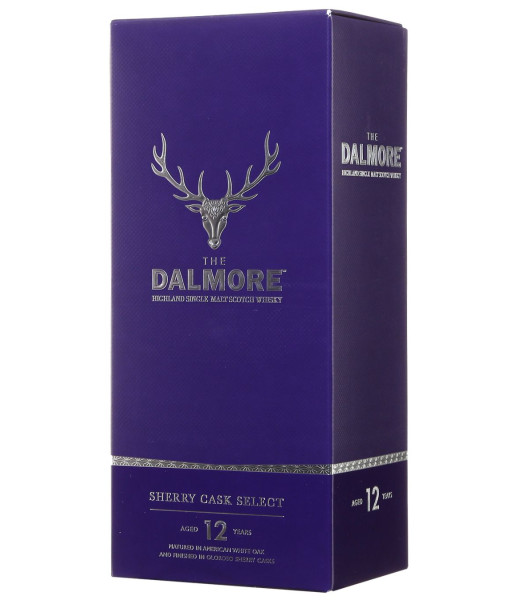 Dalmore Principal Collection 12 Year Old Sherry Cask Select Highland Single Malt<br>Whisky écossais   |   750 ml   |   Royaume Uni  Écosse
