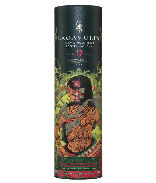 Lagavulin 12 Ans Islay Single Malt<br>Whisky écossais   |   750 ml   |   Royaume Uni,  Écosse