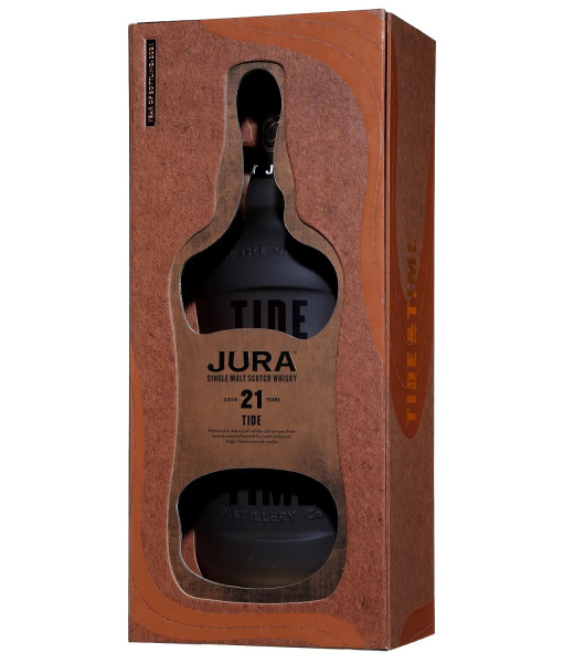 Jura Tide Island 21 ans Single Malt<br>Whisky écossais   |   750 ml   |   Royaume Uni  Écosse