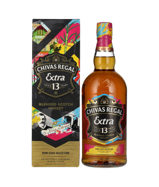 Chivas Regal Extra 13 Rum Cask Selection Blended Scotch Whisky<br>Scotch whisky   |   1 L  |   United Kingdom  Scotland