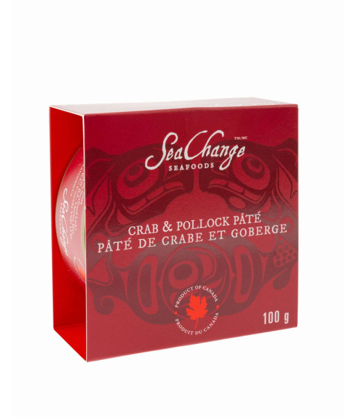 Sea Change Seafoods<br> Pâté de crabe et goberge<br>100 g