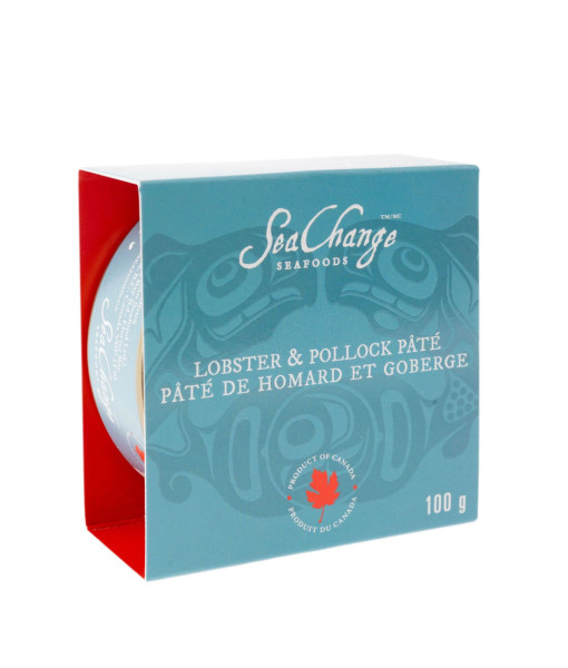 Sea Change Seafoods<br>Pâté de homard et goberge<br>100 g