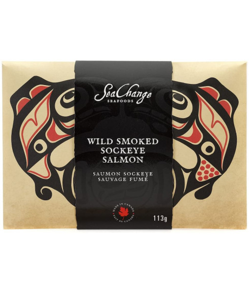 Saumon Sockeye Fumé Sauvage 113g