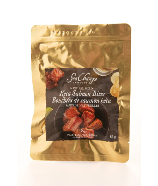 Sea Change Seafoods<br>Bouchées de saumon kéta <br>50 g