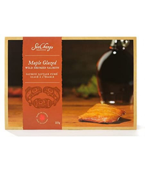 Wild Smoked Salmon Maple Glazed 227g