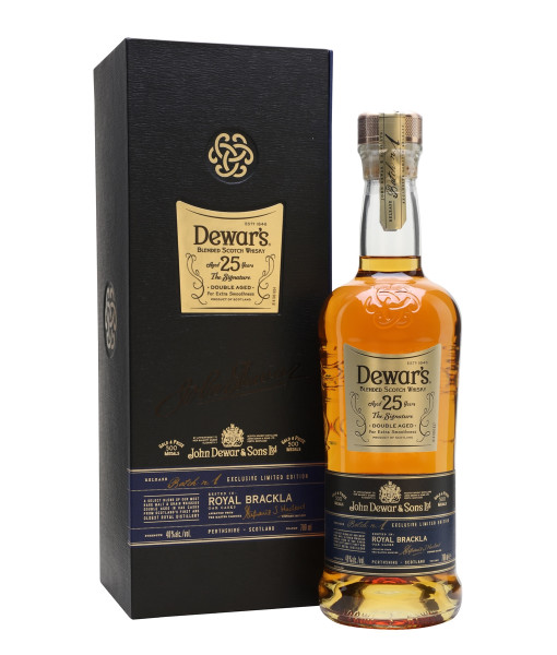 Dewar's The Signature 25 Year Old Blended Scotch Whisky<br>Scotch whisky | 700 ml | United Kingdom Scotland