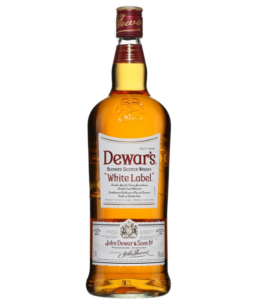 Dewar's White Label Blended Scotch Whisky<br>Whisky écossais   |   1,14 L   |   Royaume Uni  Écosse