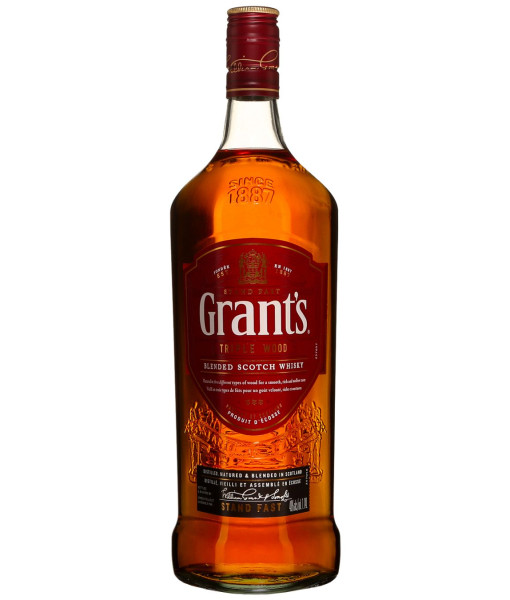 Grant's Triple Wood Blended Scotch Whisky<br>Whisky écossais   |   1,14 L   |   Royaume Uni  Écosse