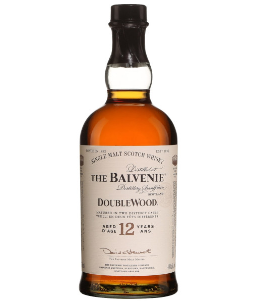 The Balvenie 12 Ans DoubleWood Single Malt<br>Whisky écossais | 750 ml | Royaume Uni, Écosse