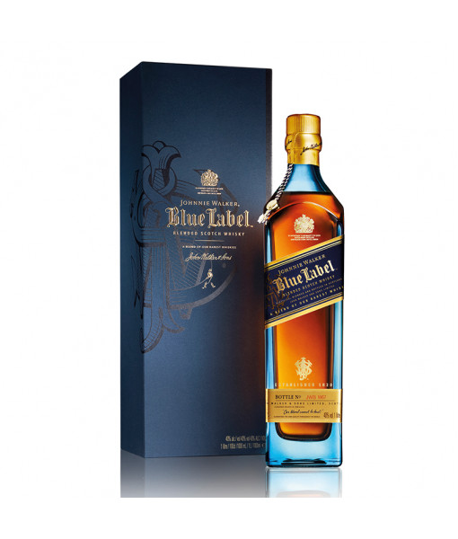Johnnie Walker Blue Label Blended Scotch<br>Whisky écossais | 1 L | Royaume Uni