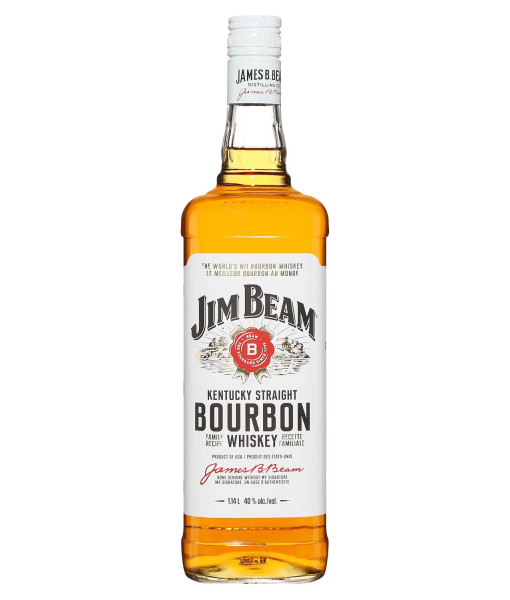 Jim Beam Bourbon<br>Whiskey américain   |   1,14 L   |   États-Unis  Kentucky