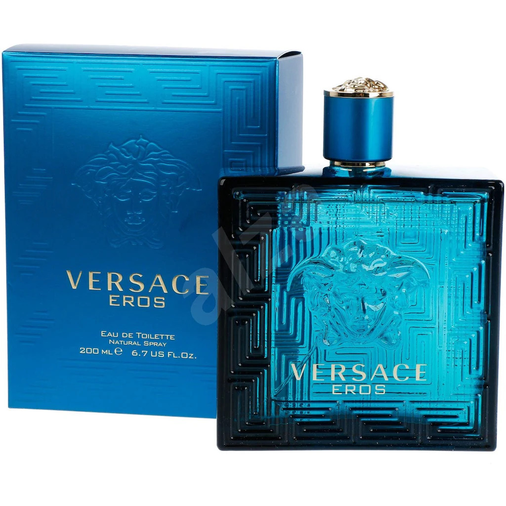 Versace<br>Eros<br>Eau De Toilette<br>200 Ml / 6.7 Fl.Oz