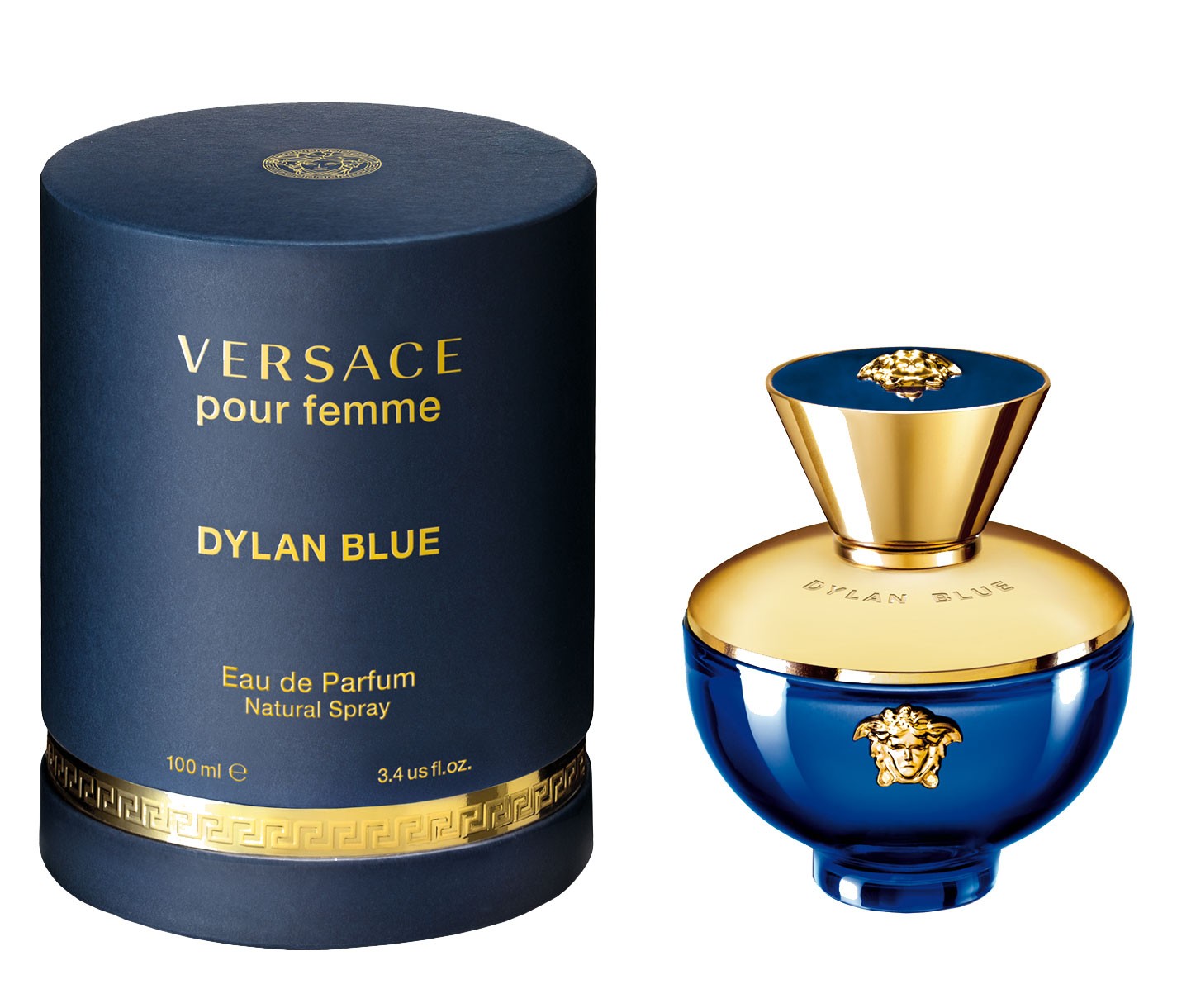 Versace<br>Dylan Blue Pour Femme<br>Eau De Toilette<br>100 Ml / 3.3 Fl.Oz